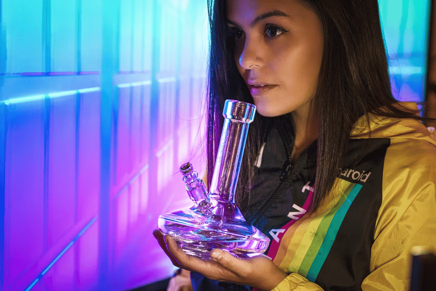 GIrl With Bong