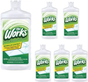 The Works Tub & Shower Cleaner (best soap scum remover)