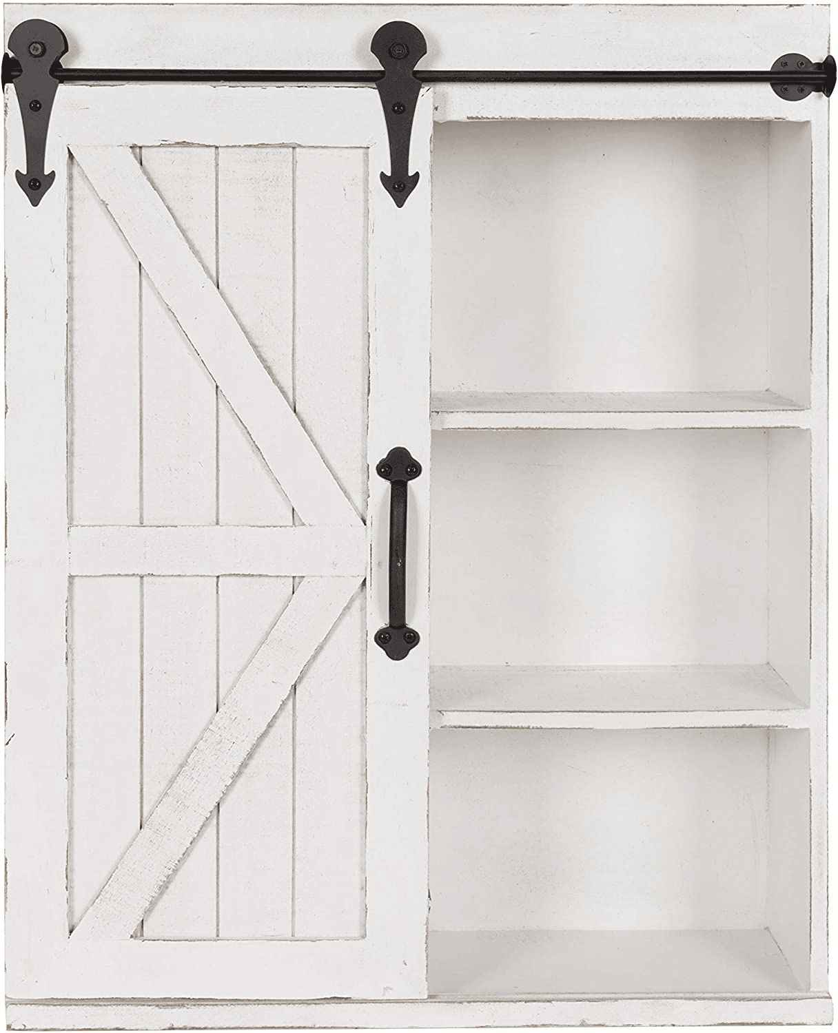 Kate and Laurel Cates Wall Storage Cabinet