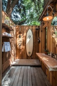 backyard outdoor shower ideas