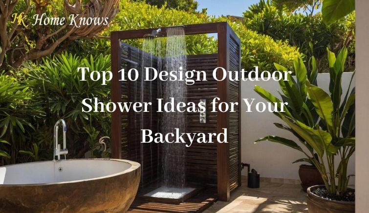 outdoor shower