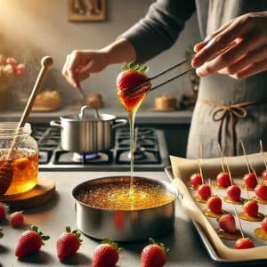 Coat the Fruits