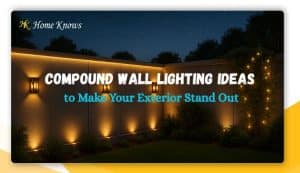 compound wall lighting ideas
