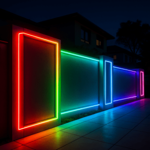 compound wall lighting ideas