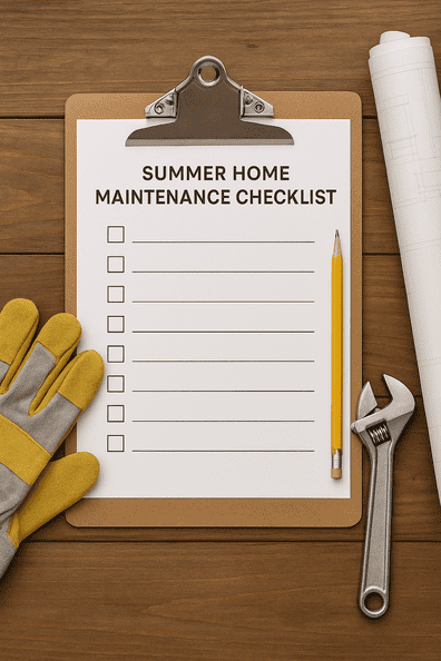 summer home maintenance checklist