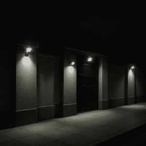 compound wall lighting ideas