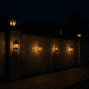 Solar-Powered Decorative Lights