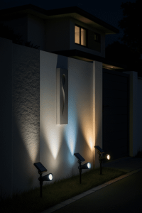 compound wall lighting ideas