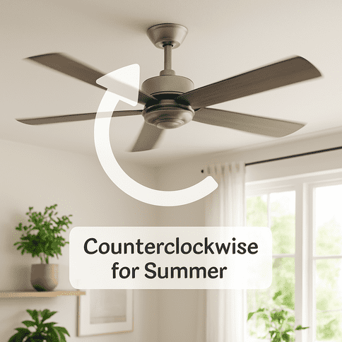 Use Ceiling Fans the Right Way