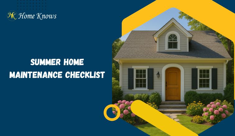 summer home maintenance checklist